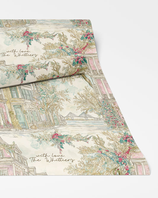 Holiday Charleston Wrapping Paper