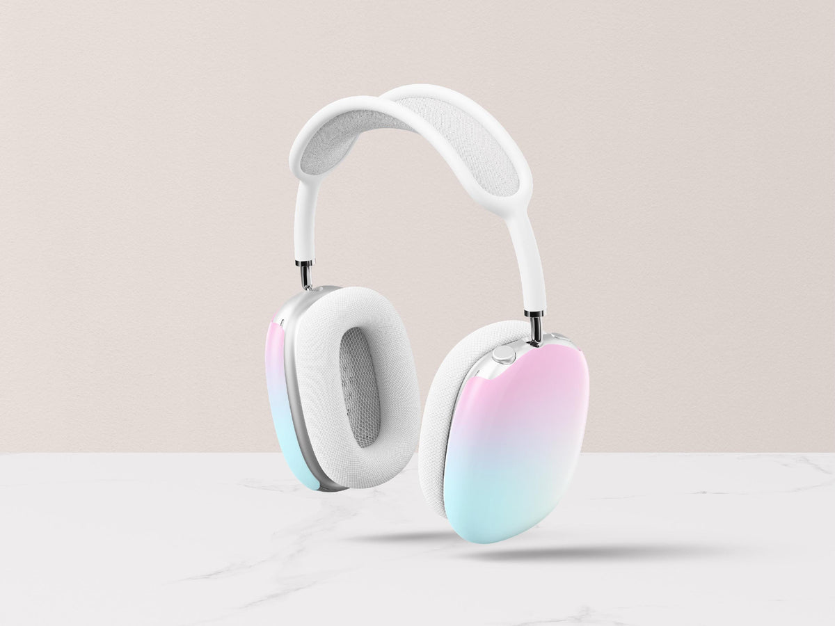 Ombre AirPods Max Cover Custom Headphone Shield Protective Gradient Case Cute Personalized Tech Gift for Her Stylish Accessory Durable Skin