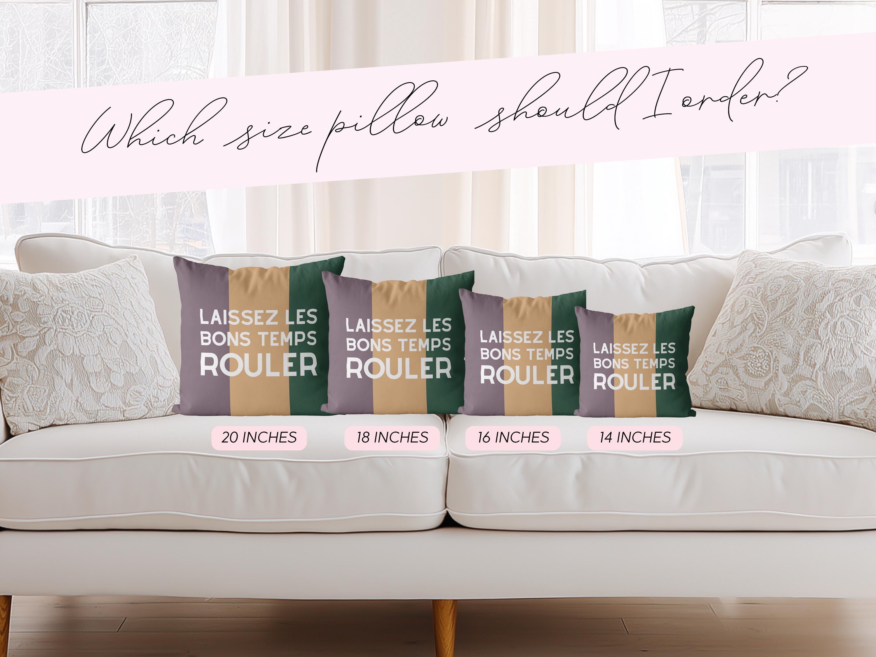 Laissez Les Bons Temps Rouler Pillow - Charles Alex