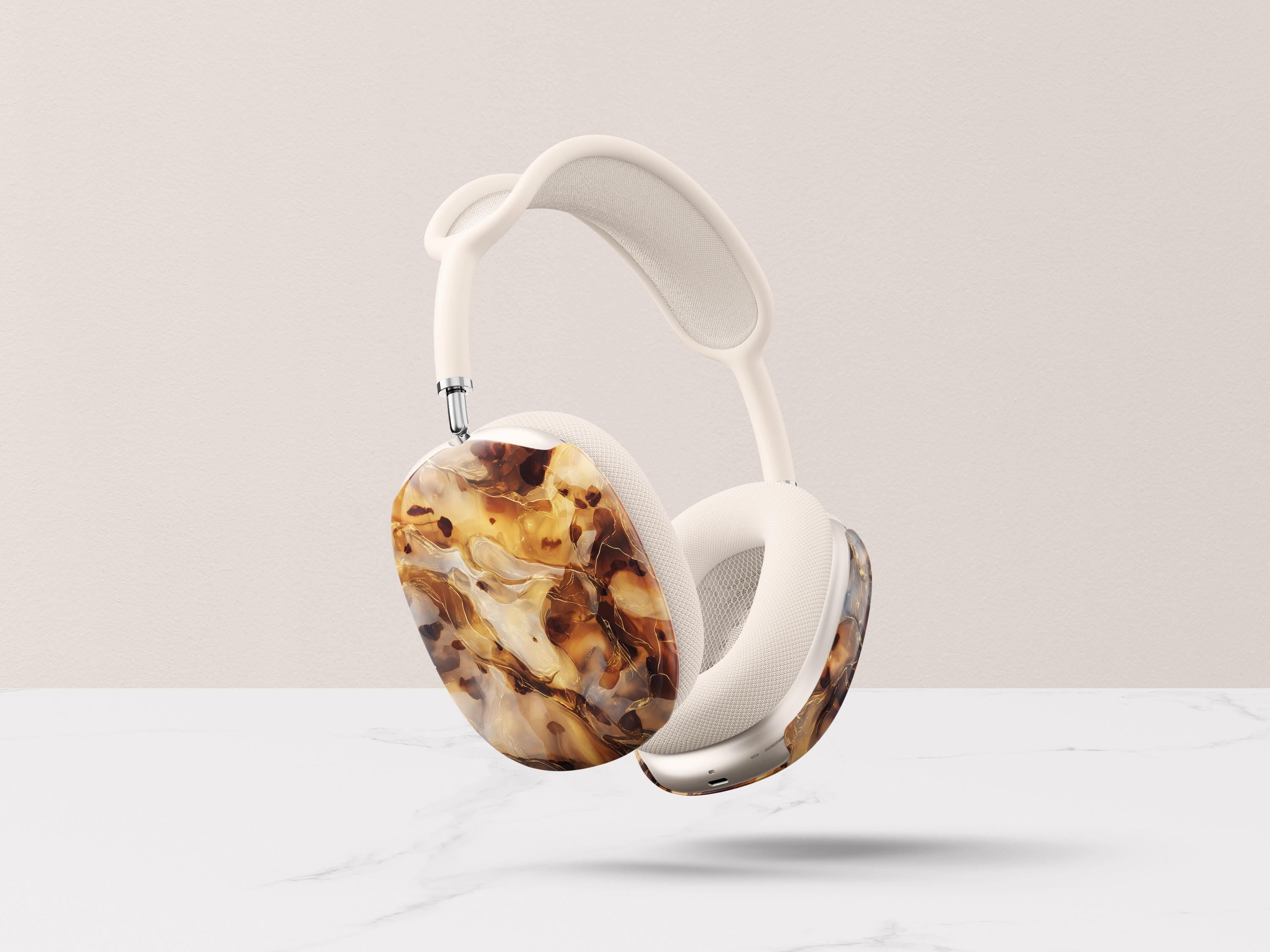Adrienne - Tortoise Shell AirPod Max Cover - Charles Alex