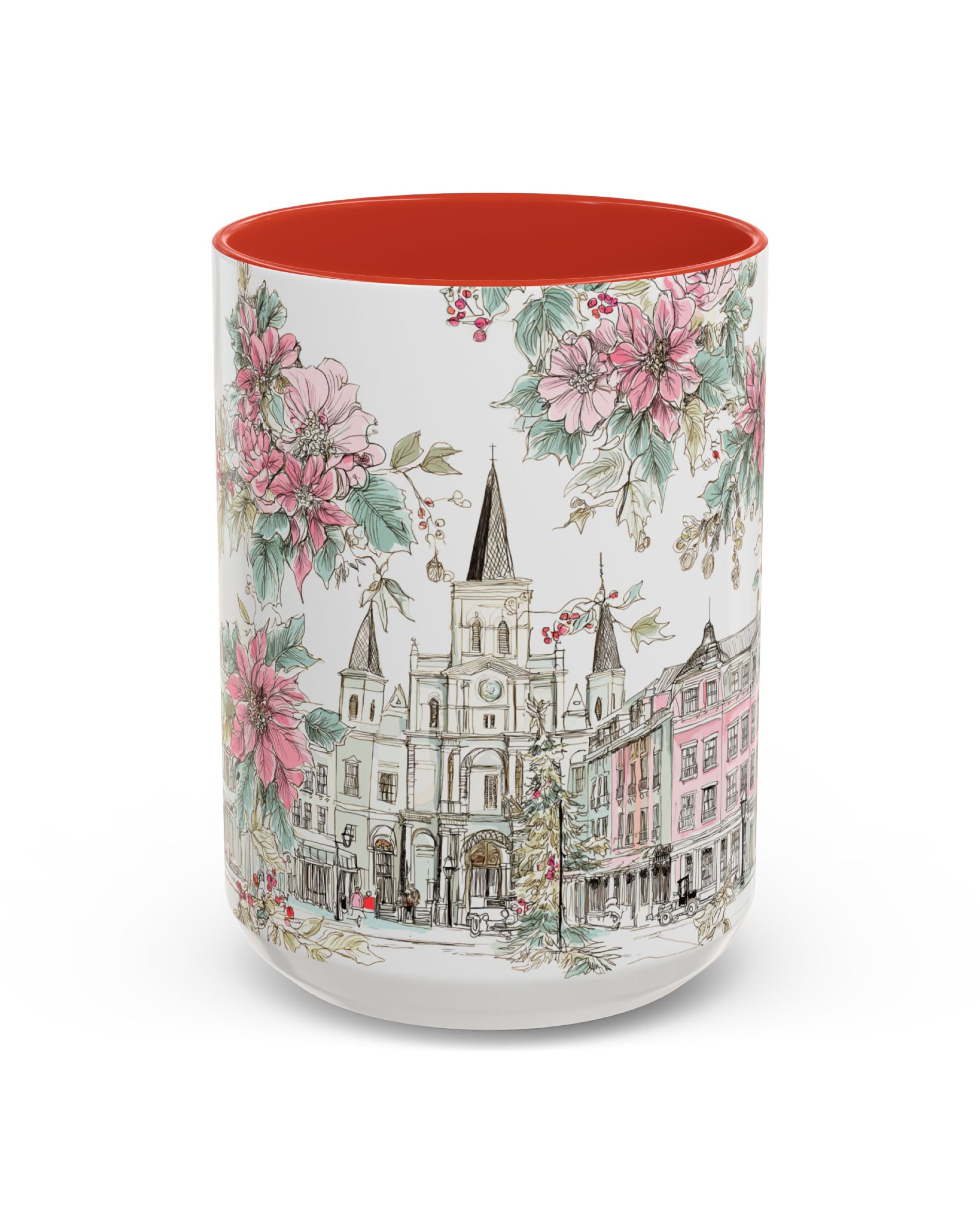 Christmas in the City - New Orleans FQ Mug - Charles Alex