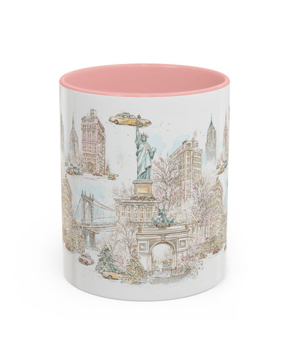 Christmas in the City - NY Mug - Charles Alex