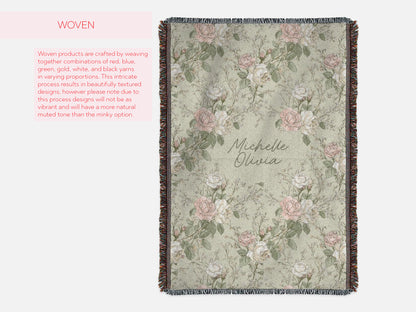 French Country Floral Throw - Charles Alex