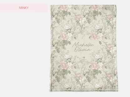French Country Floral Throw - Charles Alex