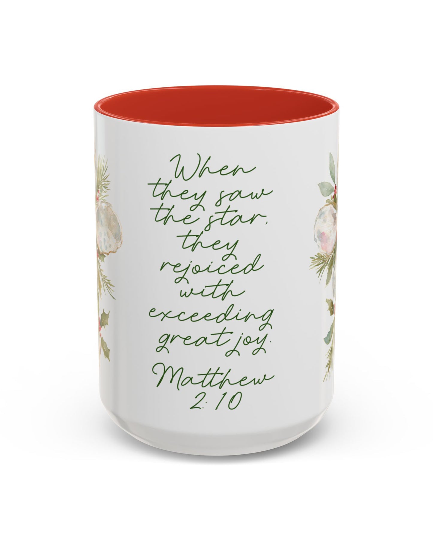 Christmas Oyster Cross - Matthew 2:10