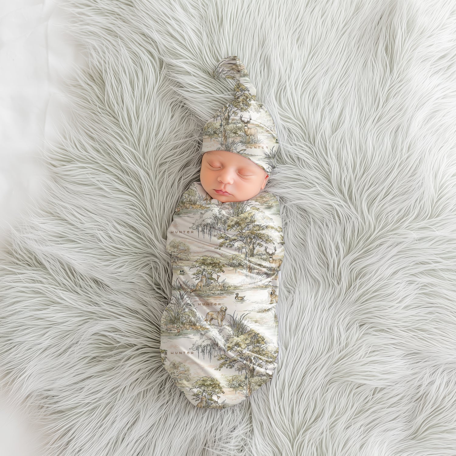 Louisiana Heritage Hunting Swaddle - Charles Alex