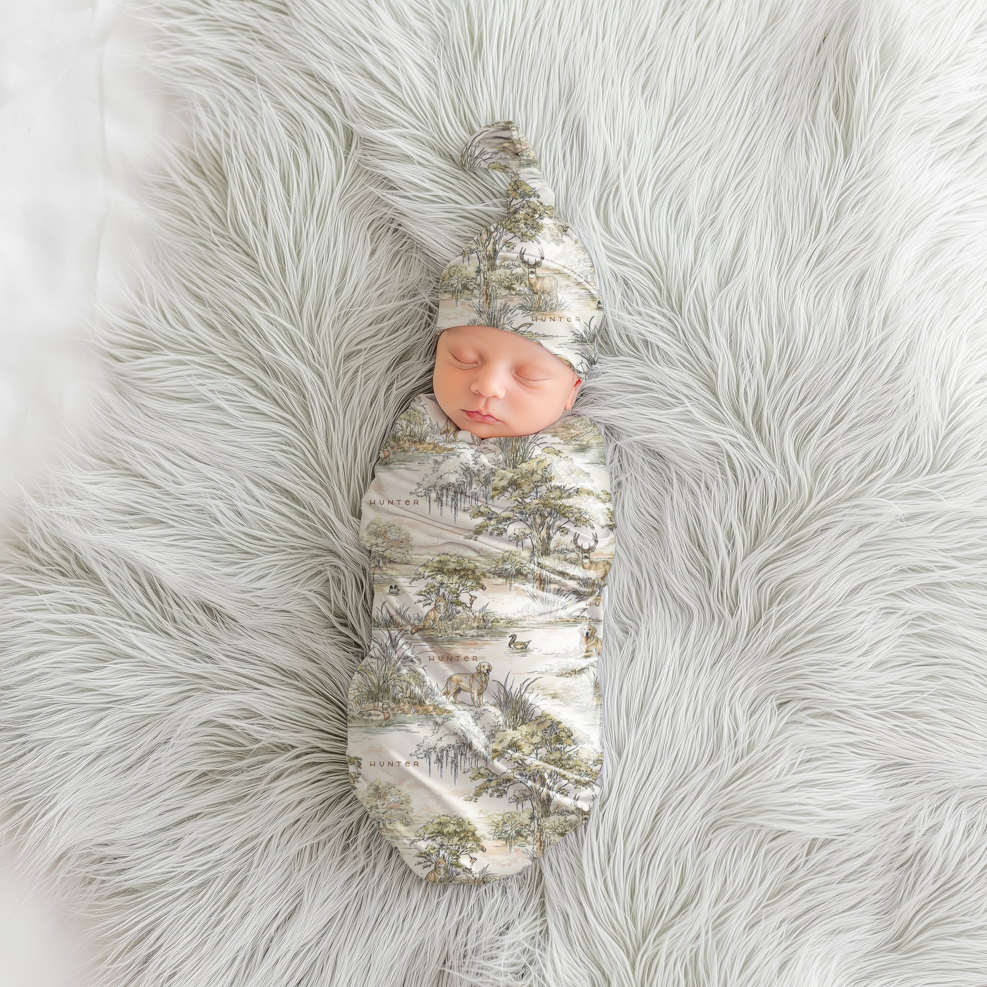 Louisiana Heritage Hunting Swaddle - Charles Alex