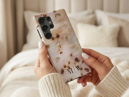 Porcelain Ember Tortoiseshell Phone Case - Charles Alex