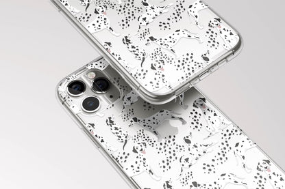 dalmatian clear phone case clear dalmatian dog phone case dog iphone case iphone 15 iphone 14 iphone pro iphone pro max iphone 13