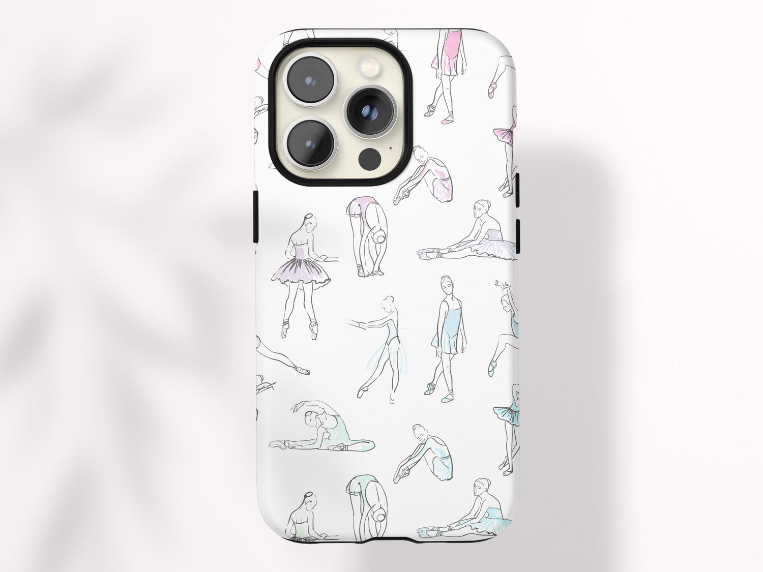 Custom Ballet Phone Case Personalized Ballet Gift for Tween Girl Dance Gift Under 30 Protective Magsafe Compatible Case Ballet Dancer Design - Charles Alex