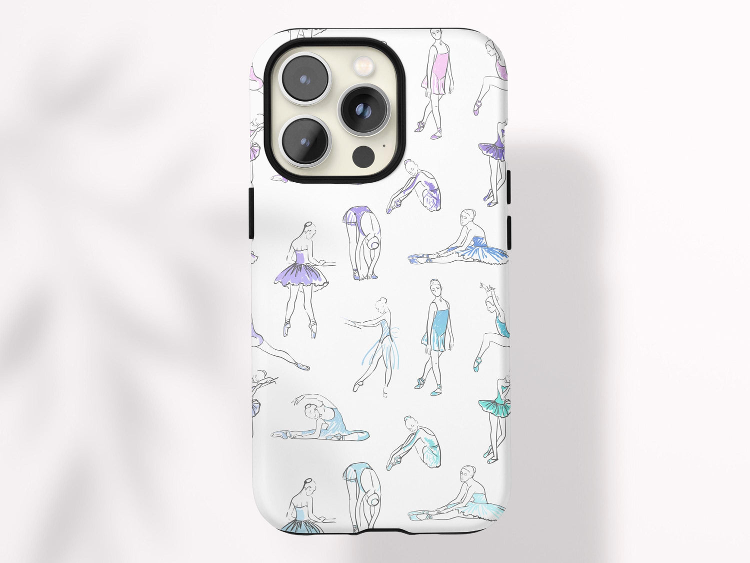 Custom Ballet Phone Case Personalized Ballet Gift for Tween Girl Dance Gift Under 30 Protective Magsafe Compatible Case Ballet Dancer Design - Charles Alex