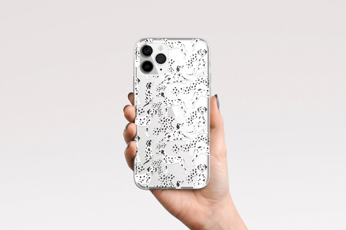 dalmatian clear phone case clear dalmatian dog phone case dog iphone case iphone 15 iphone 14 iphone pro iphone pro max iphone 13