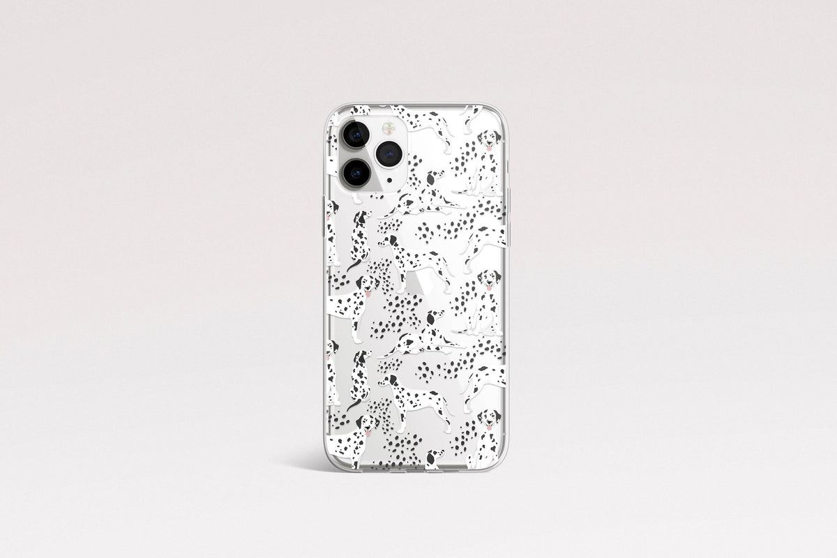 dalmatian clear phone case clear dalmatian dog phone case dog iphone case iphone 15 iphone 14 iphone pro iphone pro max iphone 13