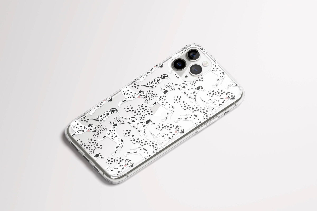 dalmatian clear phone case clear dalmatian dog phone case dog iphone case iphone 15 iphone 14 iphone pro iphone pro max iphone 13