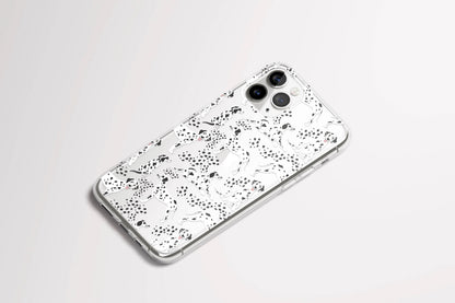 dalmatian clear phone case clear dalmatian dog phone case dog iphone case iphone 15 iphone 14 iphone pro iphone pro max iphone 13