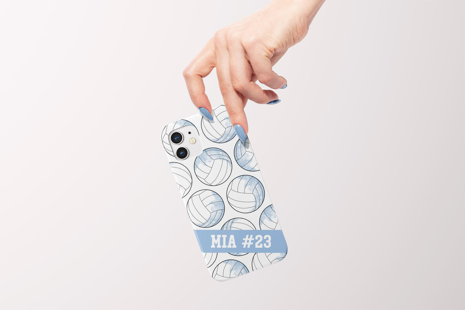 Personalized Volleyball Phone Case Custom Name Gift for Sporty Teen Girl Cute Holiday Tech Accessory Christmas 2025 Present for Her Player