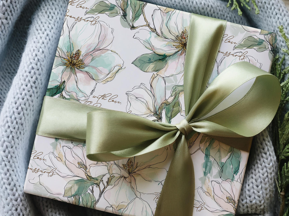 Magnolia Wrapping Paper