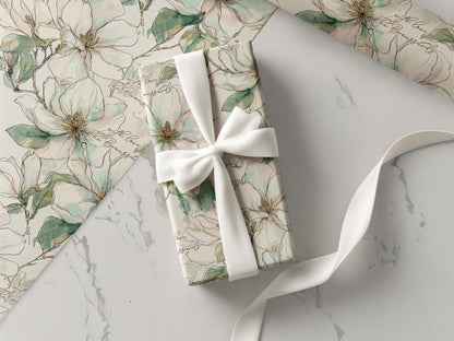 Magnolia Wrapping Paper