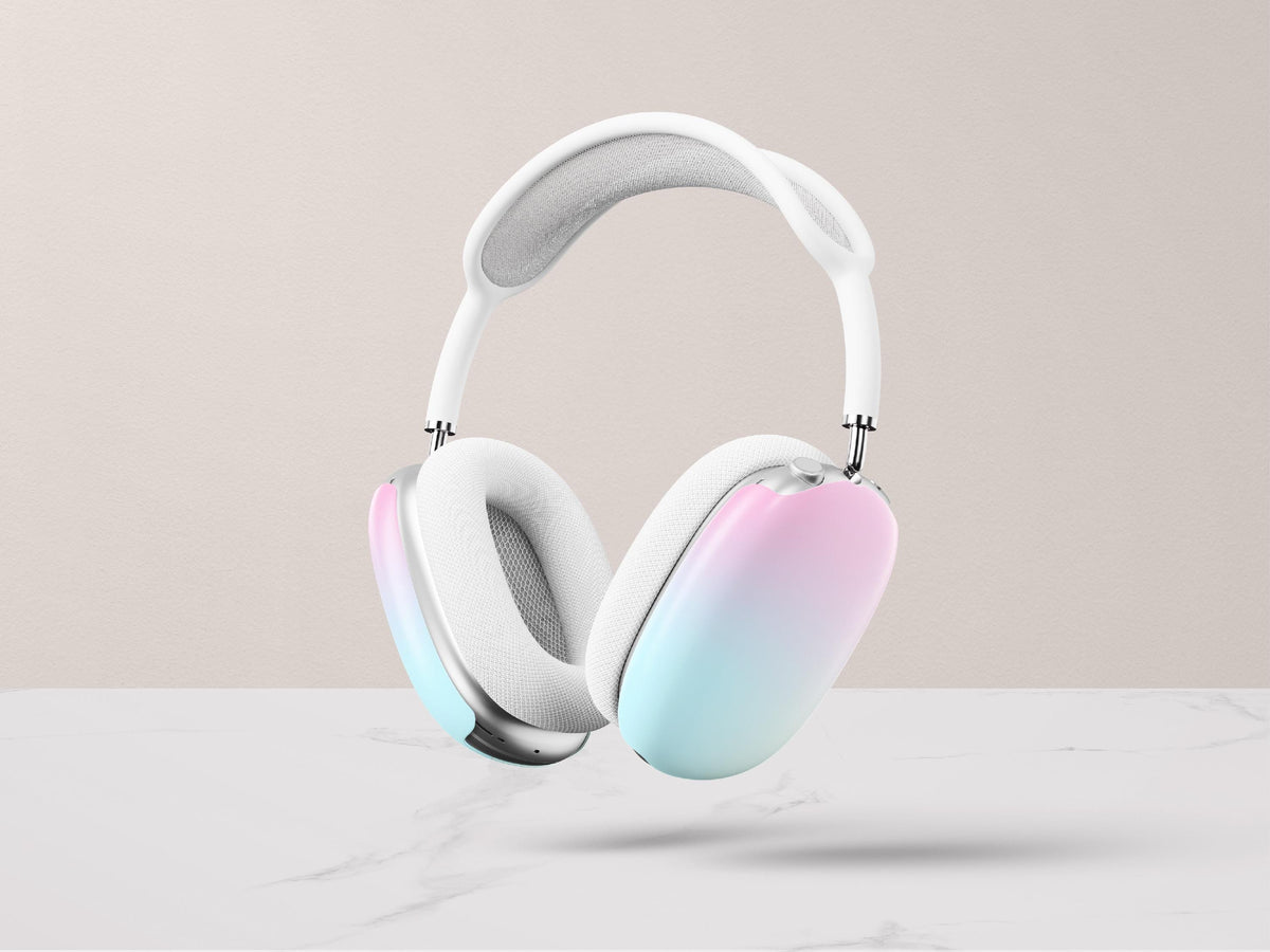 Ombre AirPods Max Cover Custom Headphone Shield Protective Gradient Case Cute Personalized Tech Gift for Her Stylish Accessory Durable Skin
