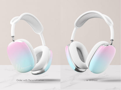 Ombre AirPods Max Cover Custom Headphone Shield Protective Gradient Case Cute Personalized Tech Gift for Her Stylish Accessory Durable Skin