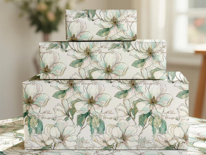 Magnolia Wrapping Paper