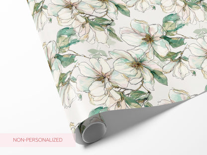 Magnolia Wrapping Paper