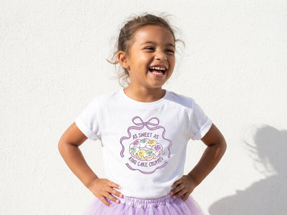 Toddler Girl Mardi Gras Shirt New Orleans Carnival Present Tee Pastel Youth Top Sweet As King Cake Crumbs Tshirt Fun Fat Tuesday Gift 2026 - Charles Alex