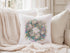 New Orleans Oyster Mardi Gras Wreath Pillow Coastal Carnival Decor Personalized Gift for Her Southern Hostess Seasonal Sofa Accent Cushion - Charles Alex