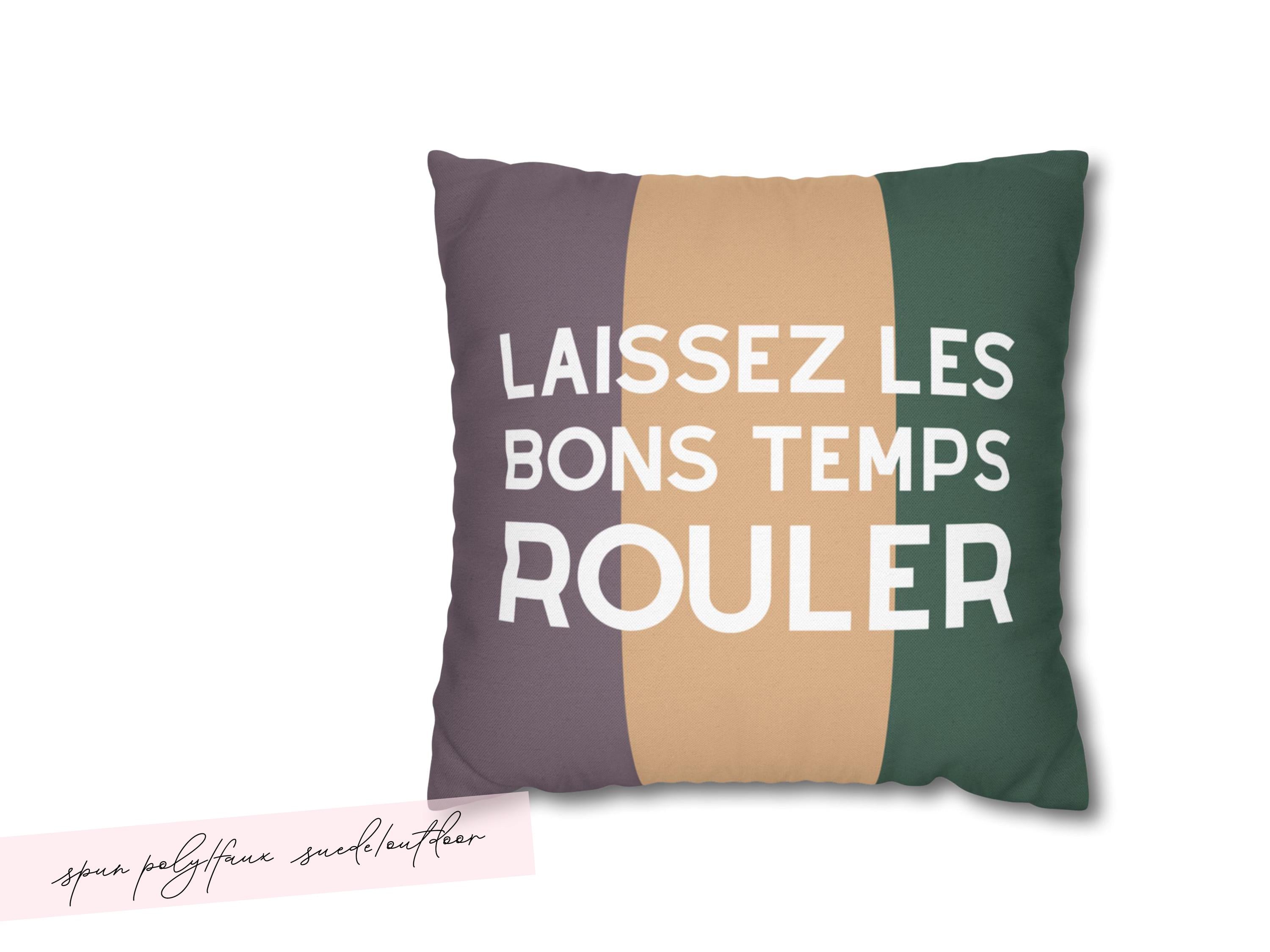 Laissez Les Bons Temps Rouler Pillow - Charles Alex