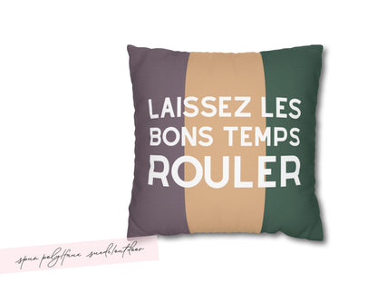 Laissez Les Bons Temps Rouler Pillow - Charles Alex