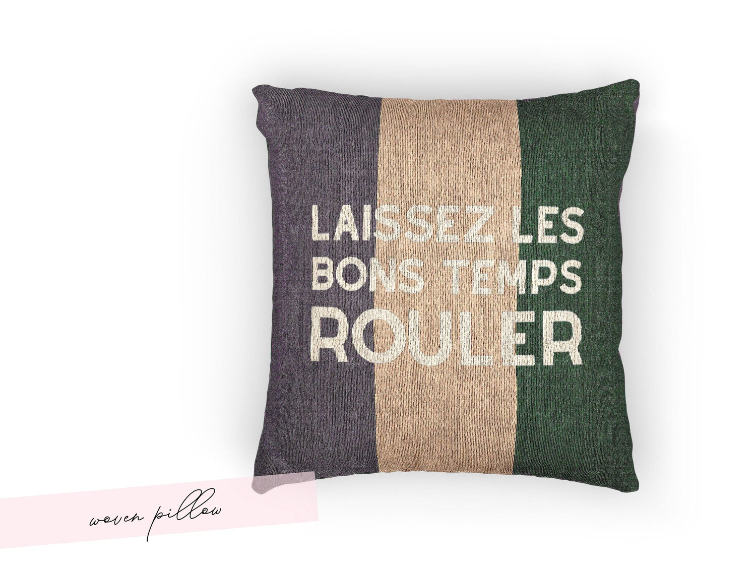 Laissez Les Bons Temps Rouler Pillow - Charles Alex