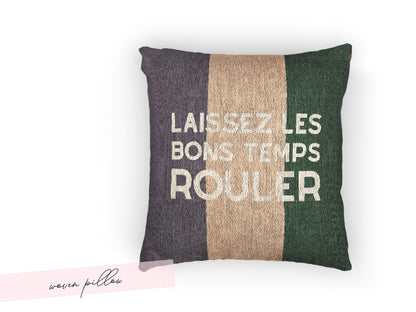 Laissez Les Bons Temps Rouler Pillow - Charles Alex
