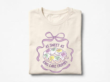 Toddler Girl Mardi Gras Shirt New Orleans Carnival Present Tee Pastel Youth Top Sweet As King Cake Crumbs Tshirt Fun Fat Tuesday Gift 2026 - Charles Alex