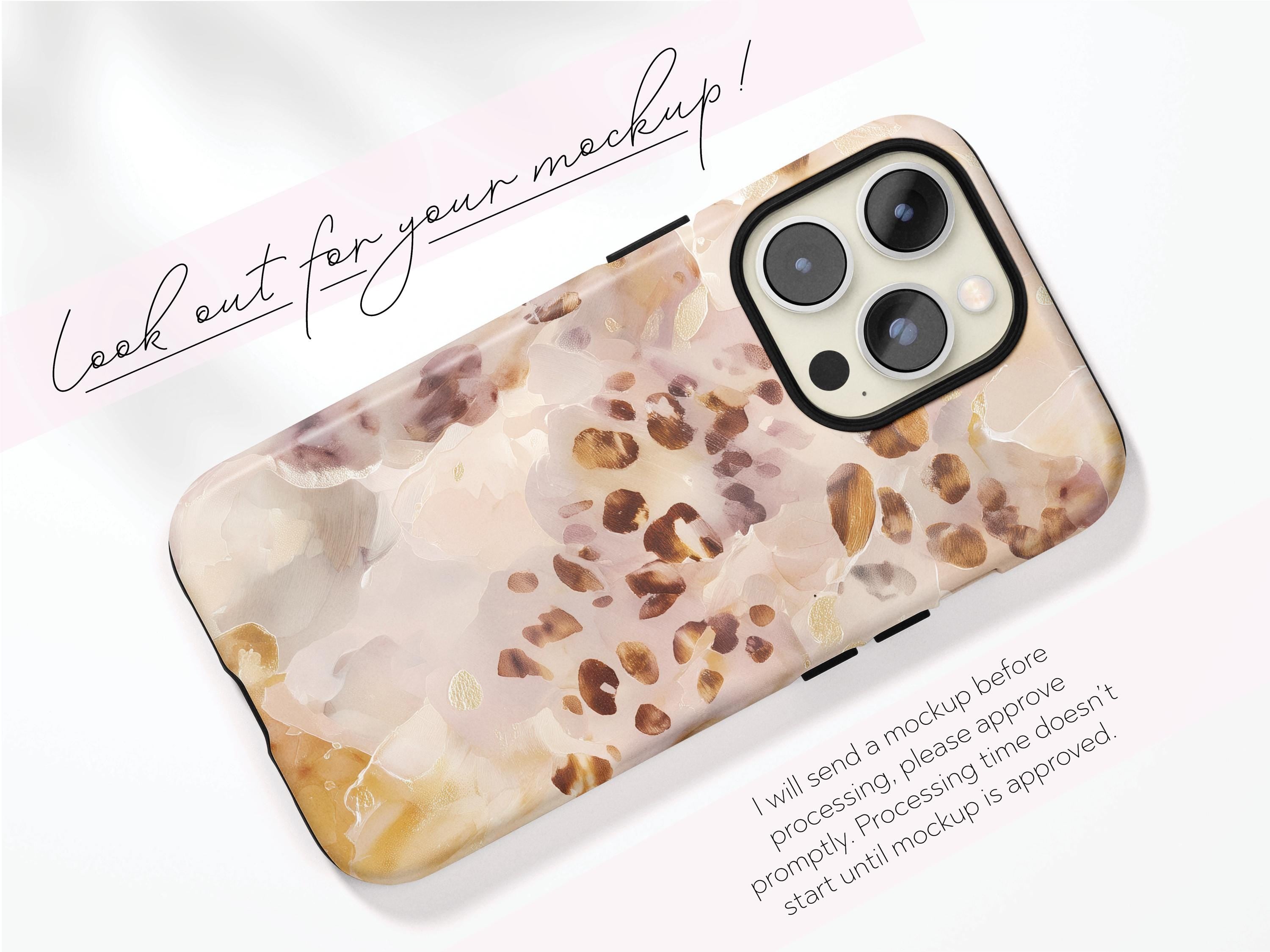 Tortoiseshell Airpods Pro Case Cover Blush Marble Protective Shell Accessory for Women With Keychain Aesthetic Luxury Gift For Her Tech - Charles Alex