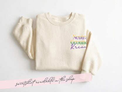Mardi Gras Shirt Neutral Ground Side Parade Tee Sidewalk Krewe Top Comfort Colors Tshirt New Orleans Local Fat Tuesday Outfit for Girl Group - Charles Alex