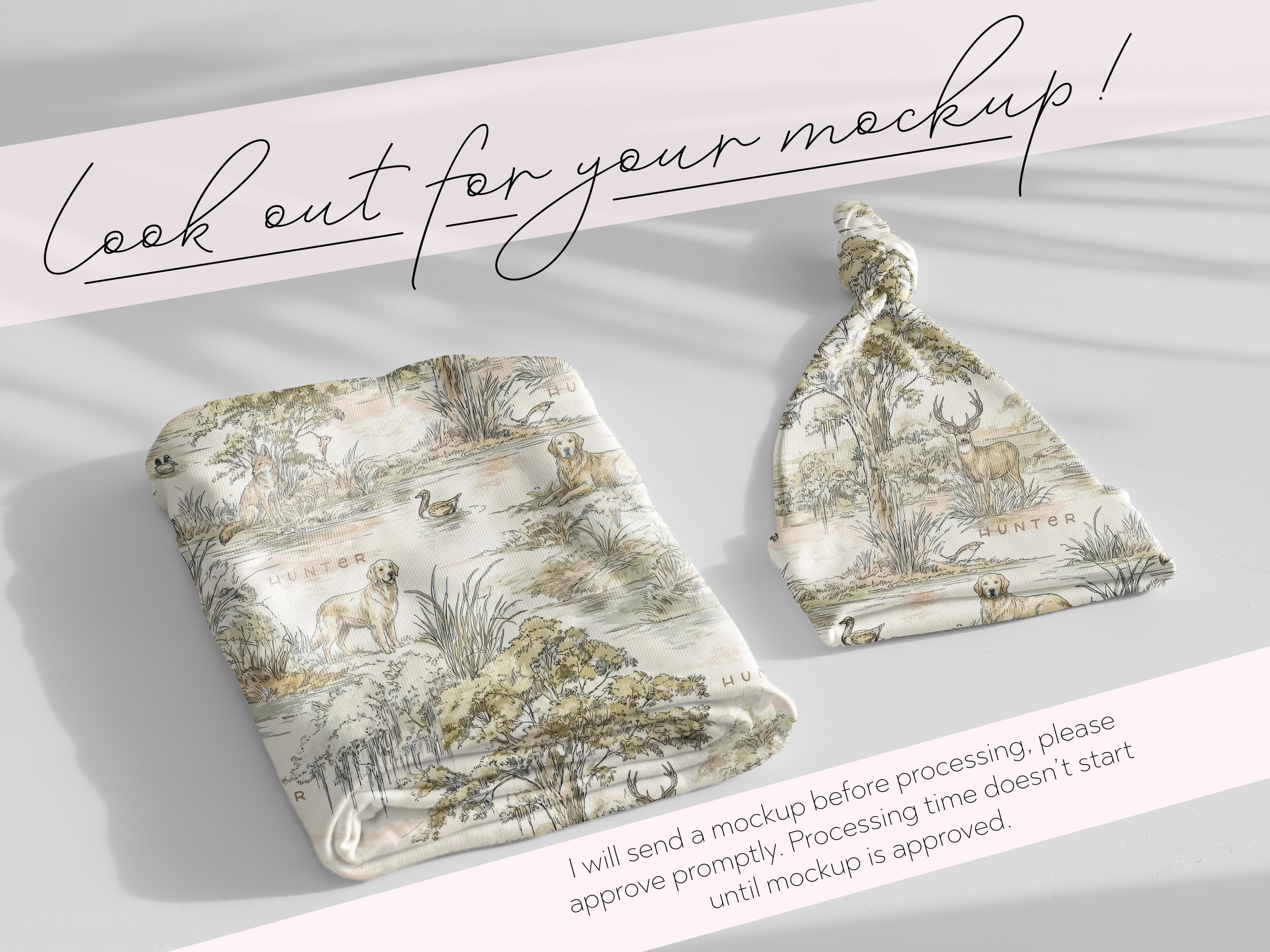 Louisiana Heritage Hunting Swaddle - Charles Alex