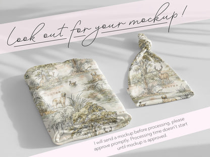 Louisiana Heritage Hunting Swaddle - Charles Alex