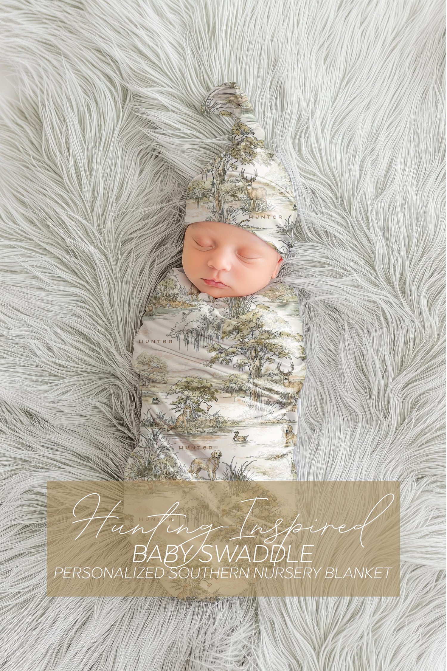 Louisiana Heritage Hunting Swaddle - Charles Alex