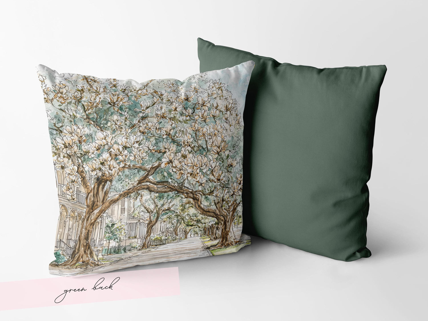 Spring Southern Magnolia Pillow and/or Cover - Charles Alex