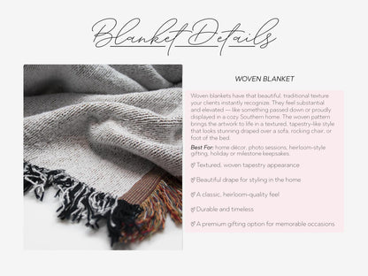 Elegant Swan Baby Blanket Personalized Minky Name Neutral Nursery Decor Heirloom Keepsake Woven Throw Newborn Girl Gift Sherpa Crib Bedding - Charles Alex