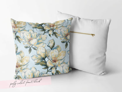 Magnolia Floral Throw Pillow and/or Cover - Charles Alex