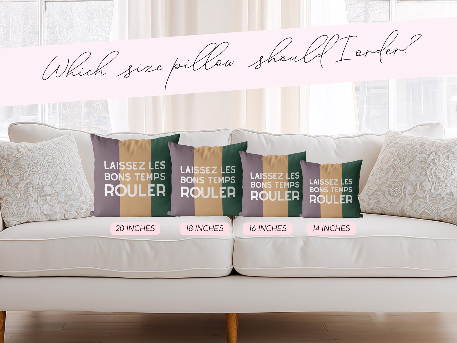 Laissez Les Bons Temps Rouler Pillow - Charles Alex
