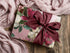 Valentines Magnolia Wrapping Paper Personalized Floral Wrap Romantic Pink Custom Message Gift For Her Anniversary Present Luxury Packaging - Charles Alex