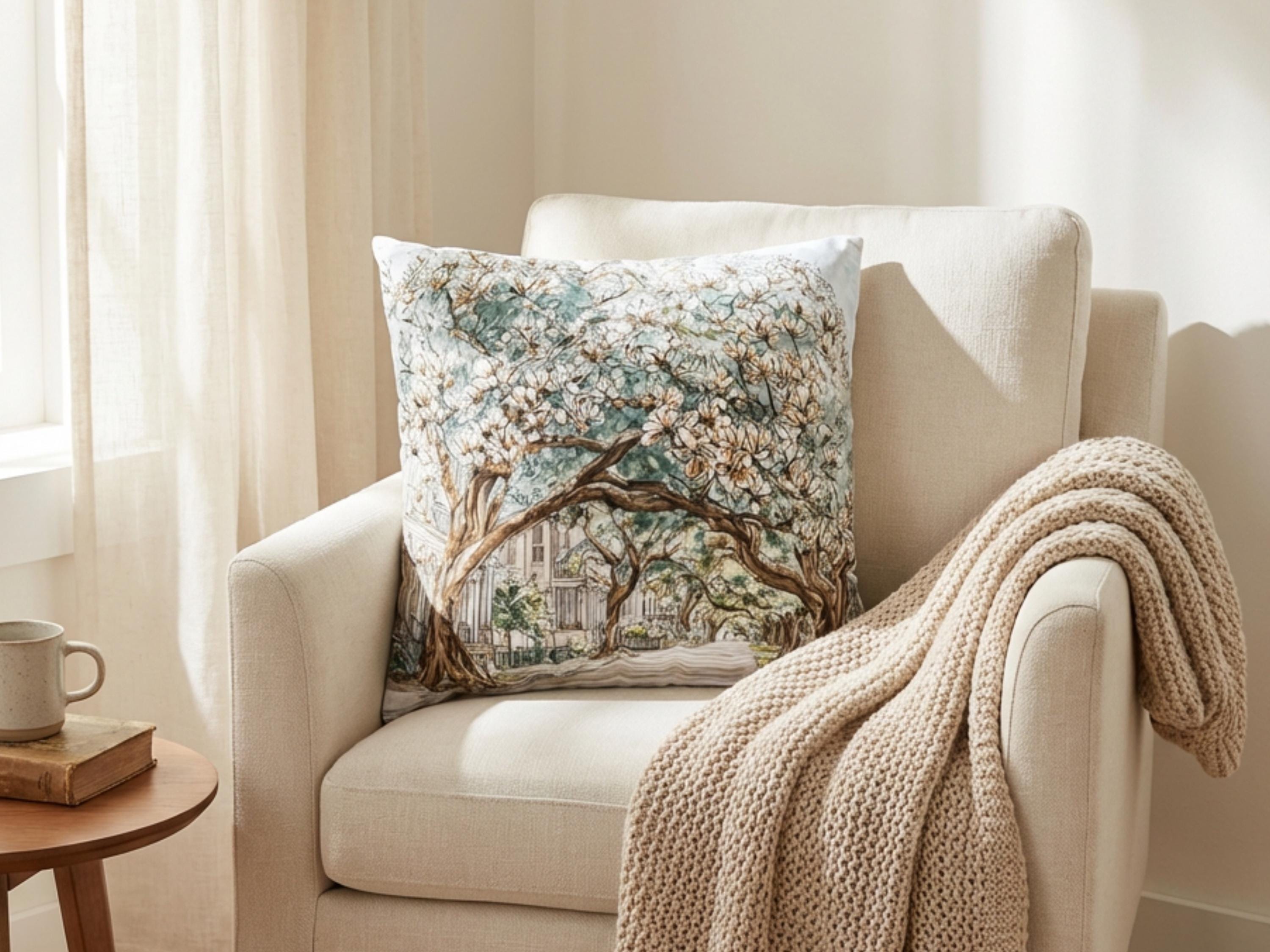 Spring Southern Magnolia Pillow and/or Cover - Charles Alex