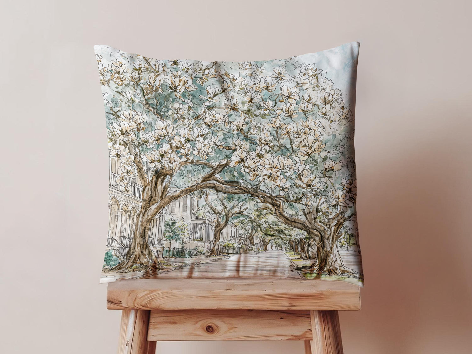 Spring Southern Magnolia Pillow and/or Cover - Charles Alex