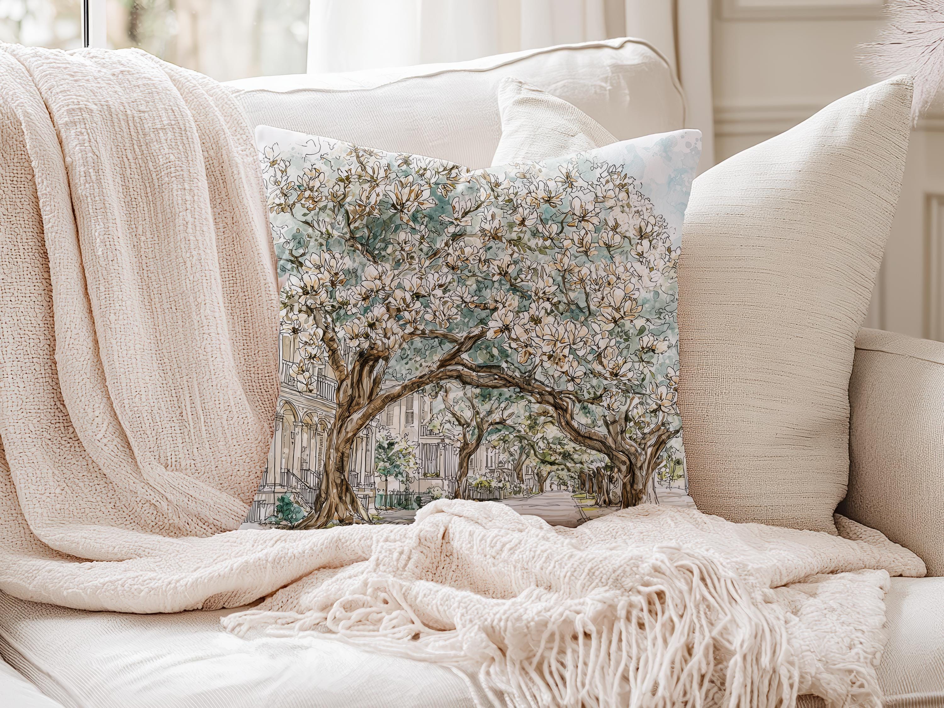 Spring Southern Magnolia Pillow and/or Cover - Charles Alex