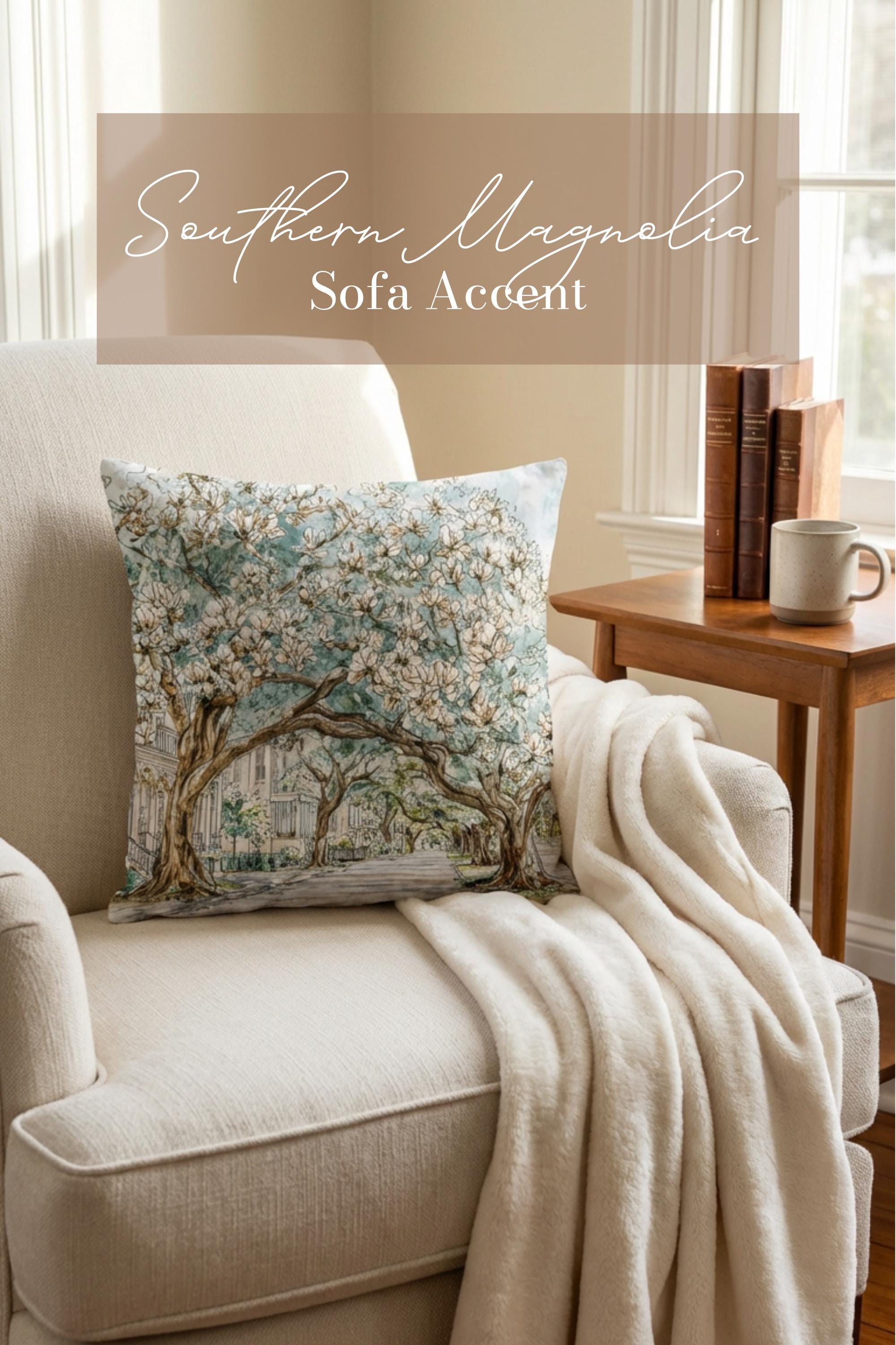 Spring Southern Magnolia Pillow and/or Cover - Charles Alex