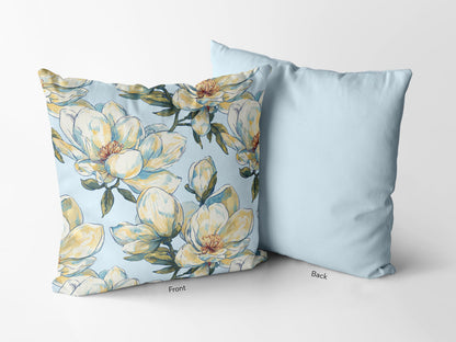 Magnolia Floral Throw Pillow and/or Cover - Charles Alex
