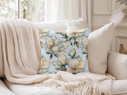 Magnolia Floral Throw Pillow and/or Cover - Charles Alex