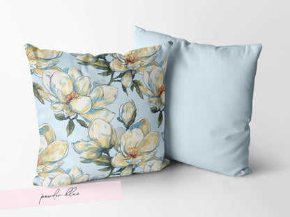 Magnolia Floral Throw Pillow and/or Cover - Charles Alex